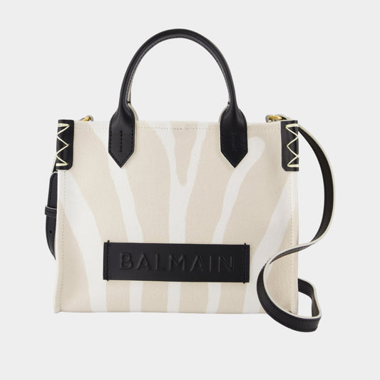 Cabas B-Army - Cuir - Beige